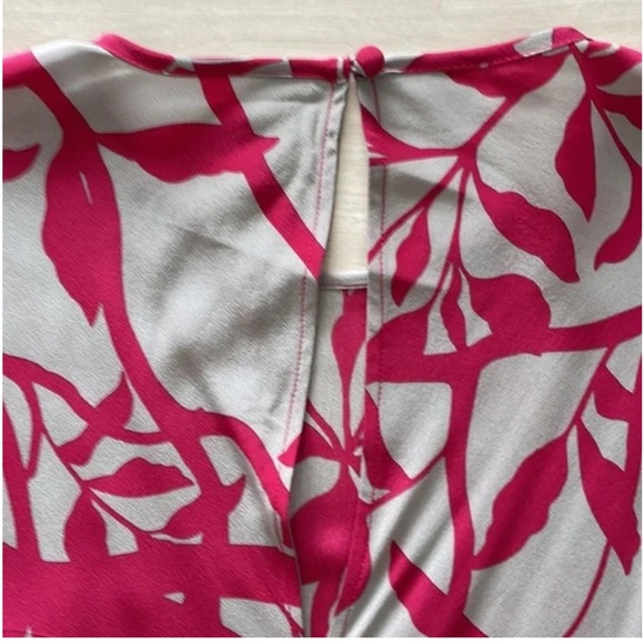 Johanna Ortiz Lady Marmalade 100% Silk Floral Mini Dress w/Sash & Flower Size 6 - Picture 12 of 16